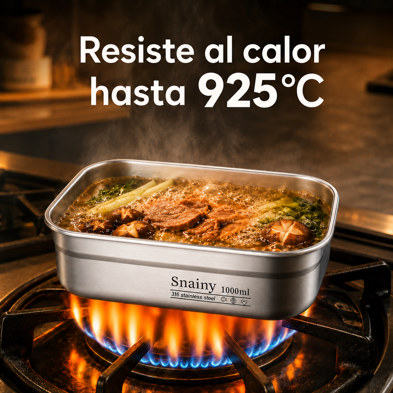 SnainyBox™ 316 – Táper Hermético Premium
