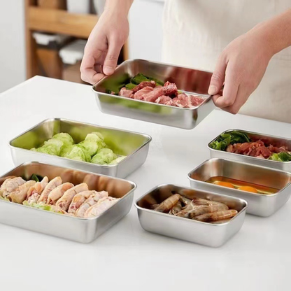Contenedor para Alimentos de Acero Inoxidable 304 – Frescura Prolongada y Máxima Seguridad