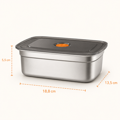 Recipiente Premium al Vacío de Acero Inoxidable 316 – 1500 ml