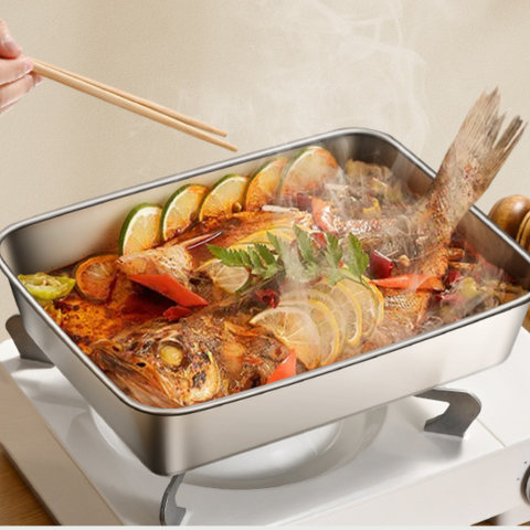 Contenedor premium para alimentos de acero inoxidable 304, mantiene la frescura hasta por 4 semanas.