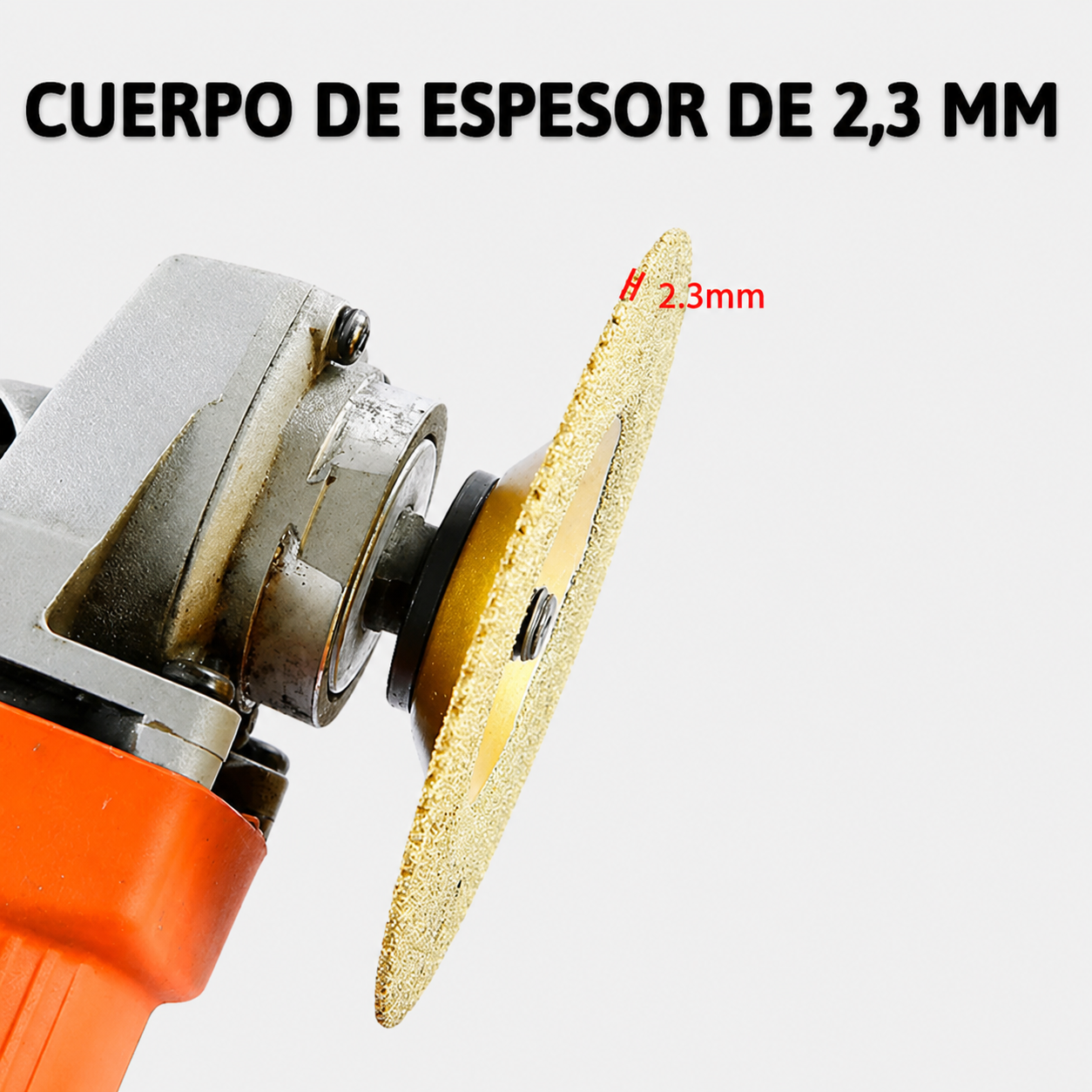 Disco de diamante 5 en 1 – Corta, lija y da forma en segundos