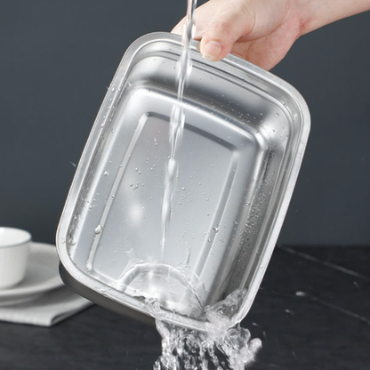 Recipiente para alimentos de acero inoxidable 316 con sistema de vacío – frescura garantizada al 100%