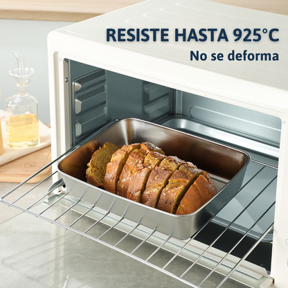 Contenedor de Alimentos de Acero Inoxidable 304 con Tapa Hermética – Frescura Más Duradera, Sin Olores ni Desperdicios