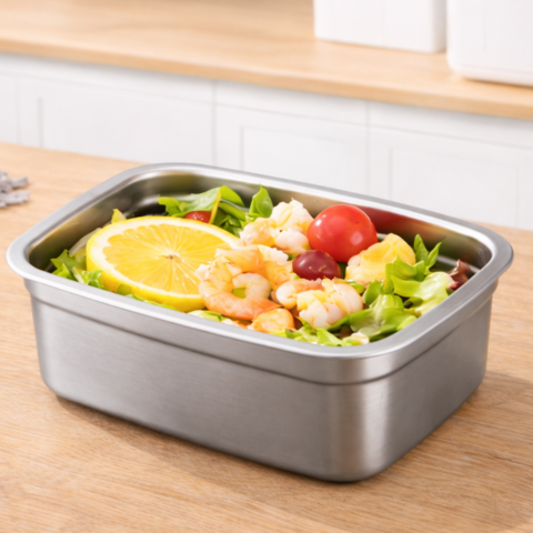 Recipiente para alimentos de acero inoxidable 316 con sistema de vacío – frescura garantizada al 100%
