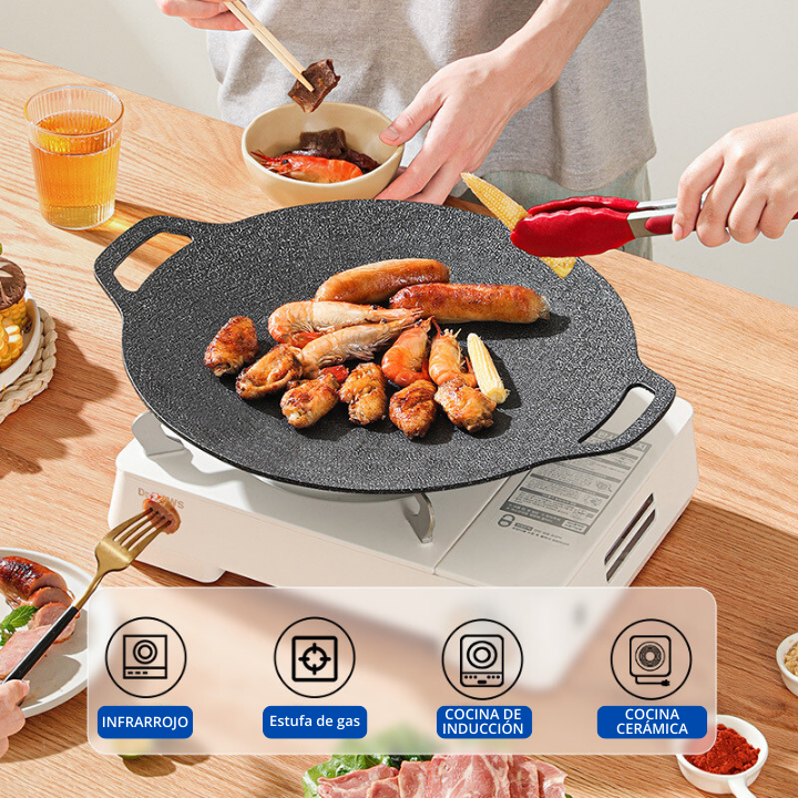 Sartén antiadherente de 6 capas EasyCook™ — Reduce el aceite y cocina de forma más saludable para tu familia