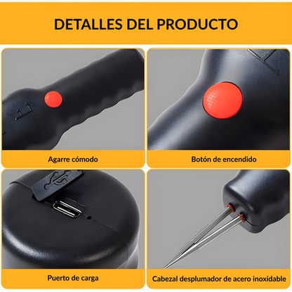 Desplumadora portátil para aves – elimina todas las plumas en pocos minutos